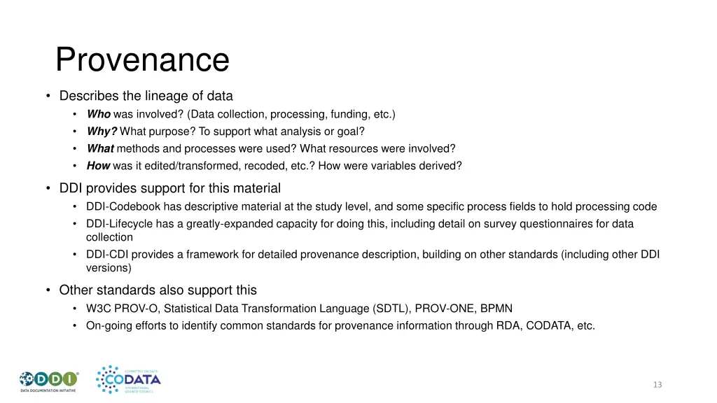 provenance