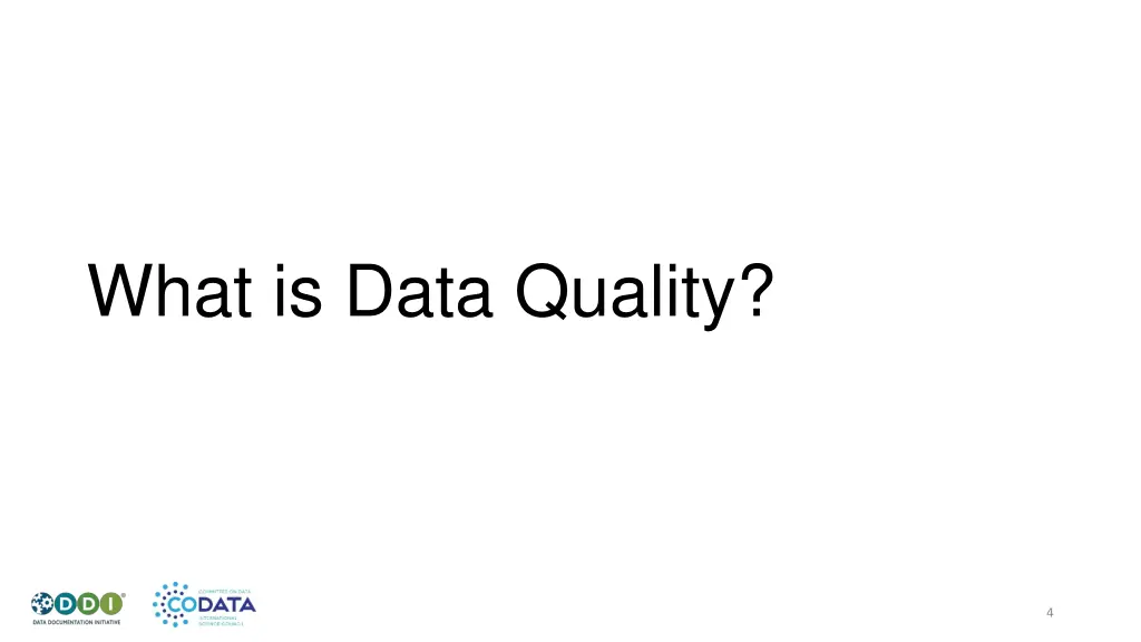 what is data quality