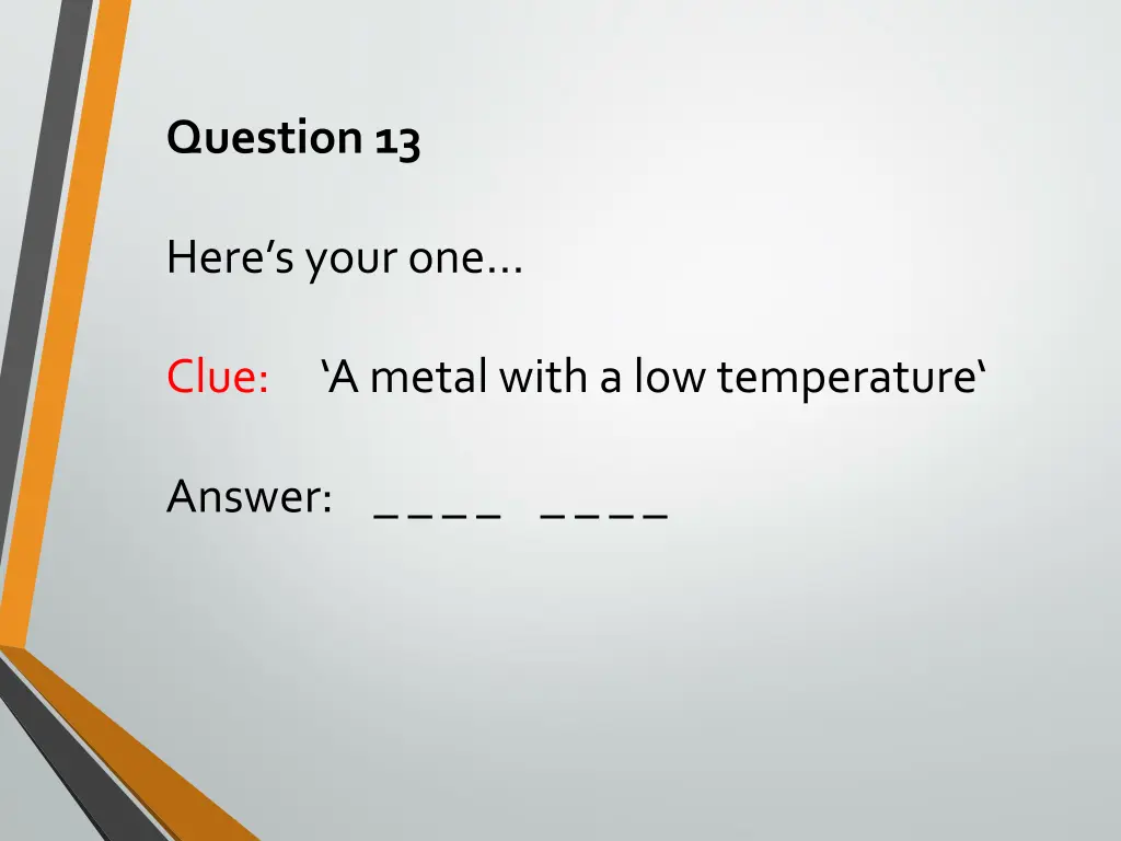 question 13