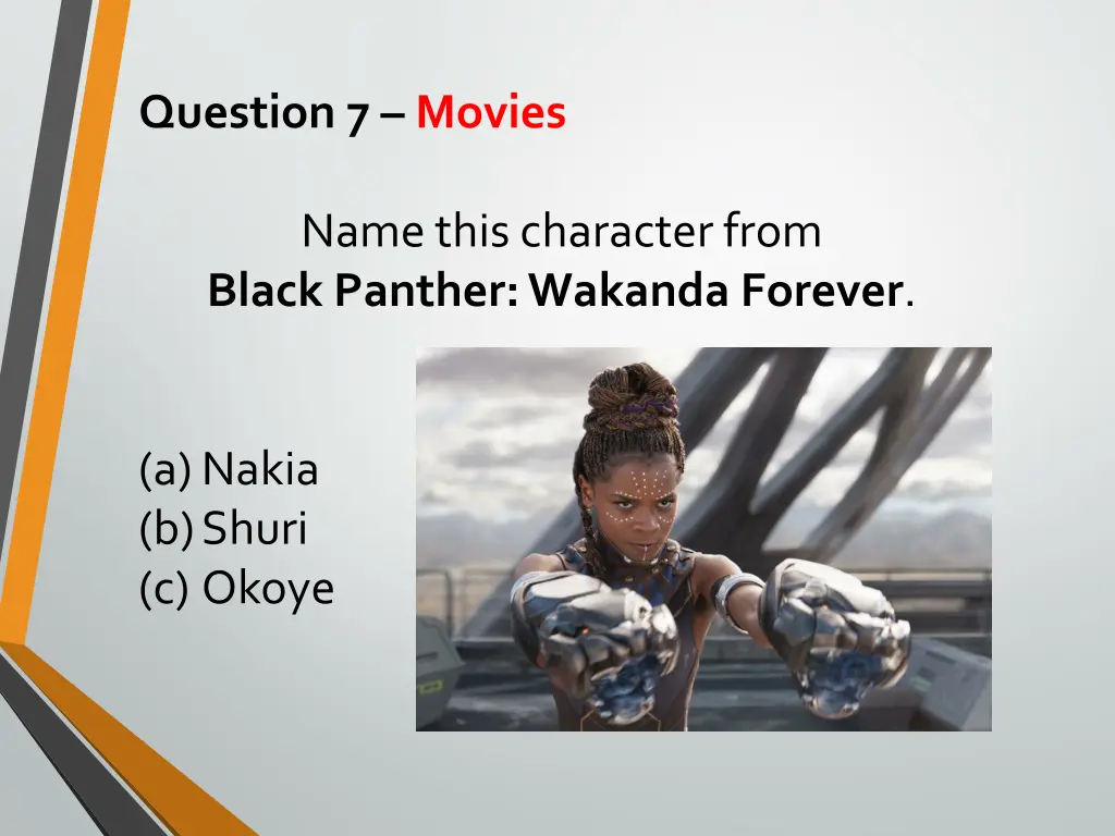 question 7 movies
