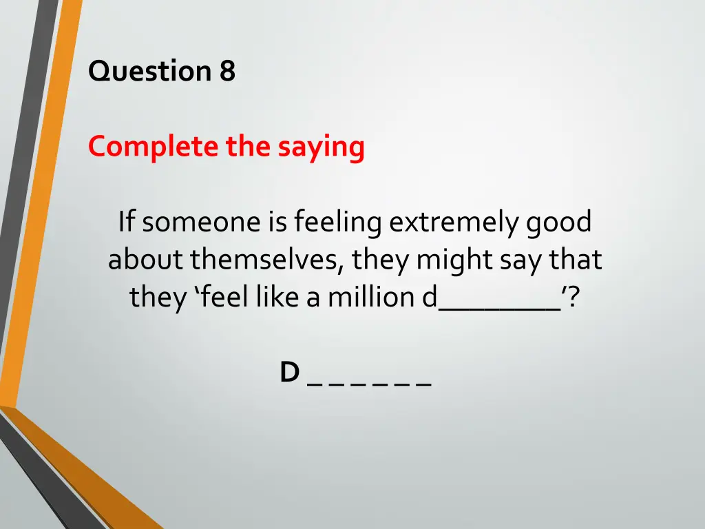 question 8