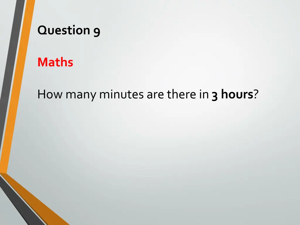 question 9