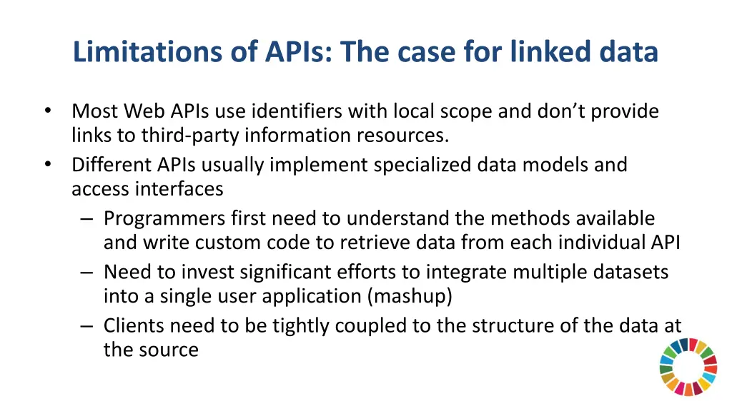 limitations of apis the case for linked data