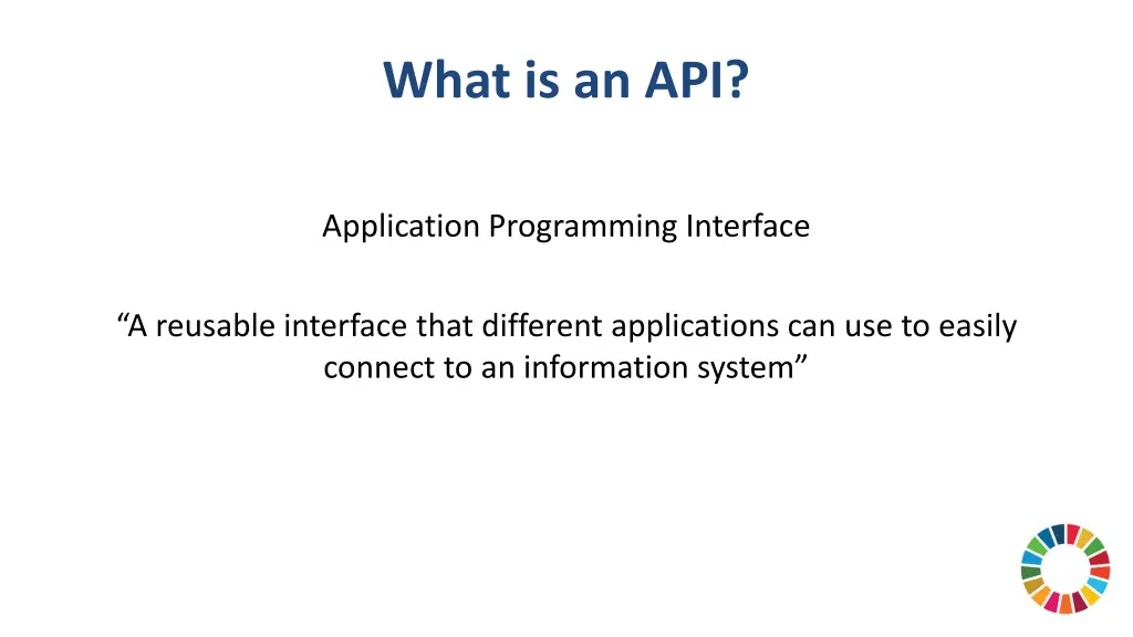 what is an api