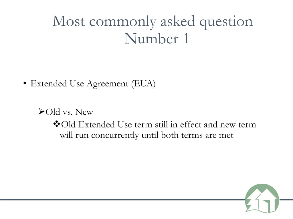most commonly asked question number 1