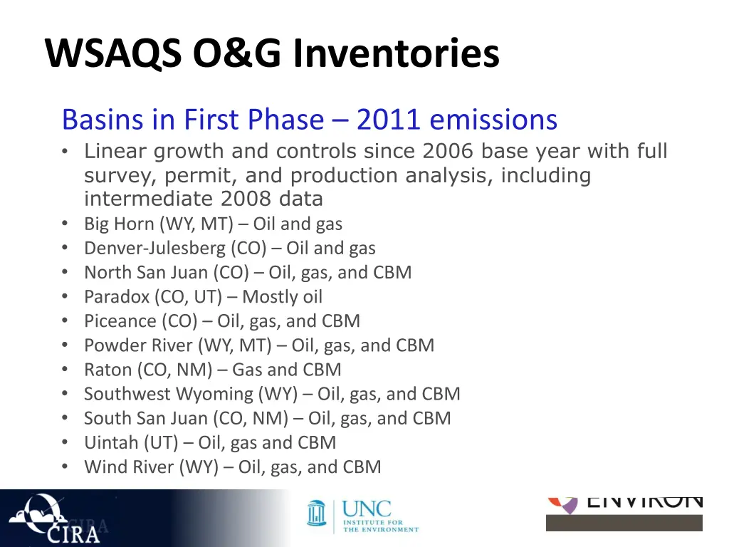 wsaqs o g inventories 2