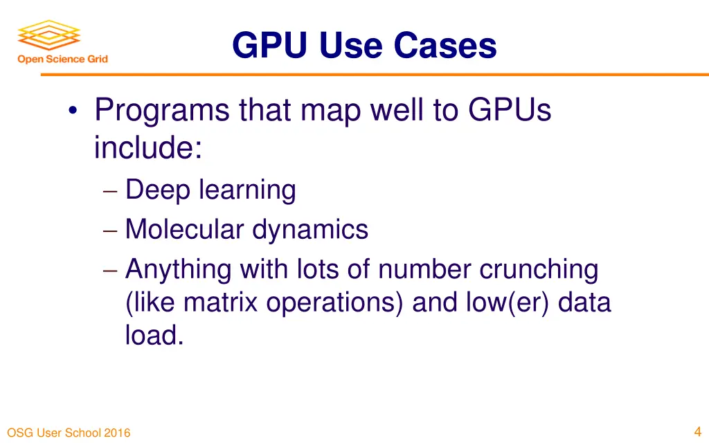 gpu use cases