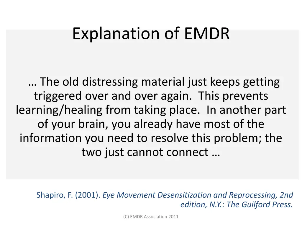 explanation of emdr 1