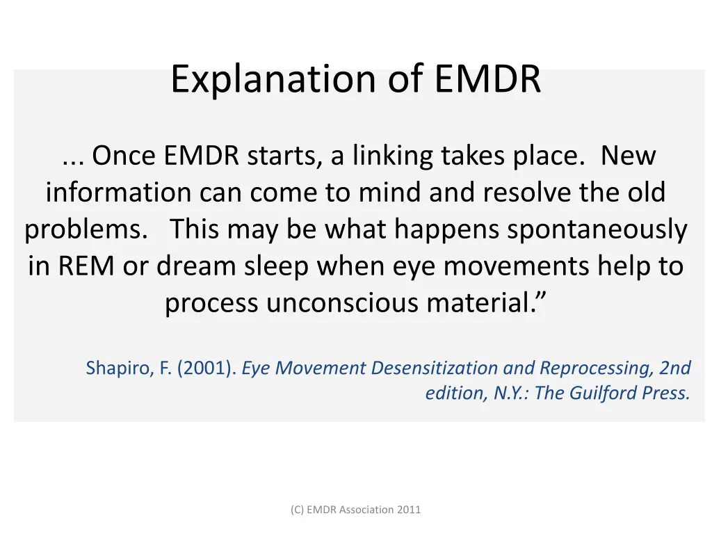 explanation of emdr 2