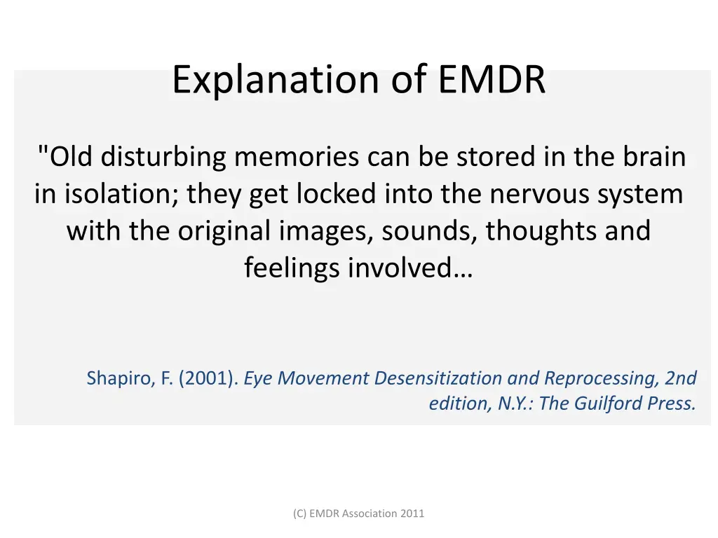 explanation of emdr