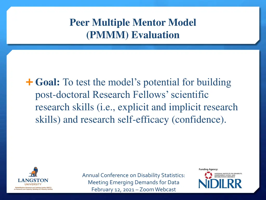 peer multiple mentor model pmmm evaluation