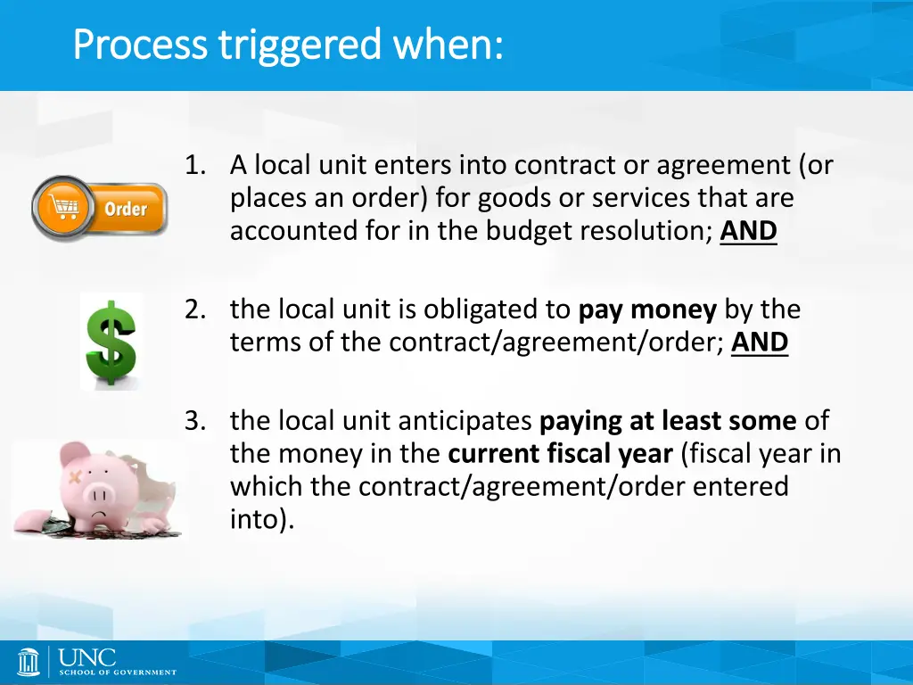 process triggered when process triggered when