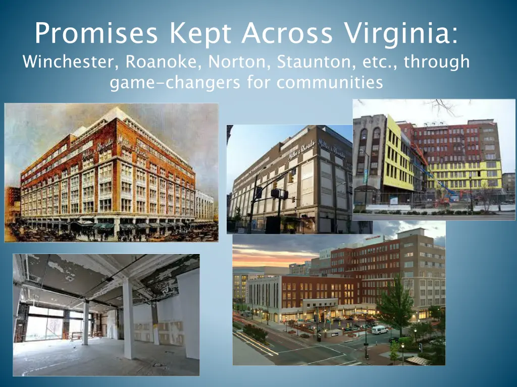 promises kept across virginia winchester roanoke