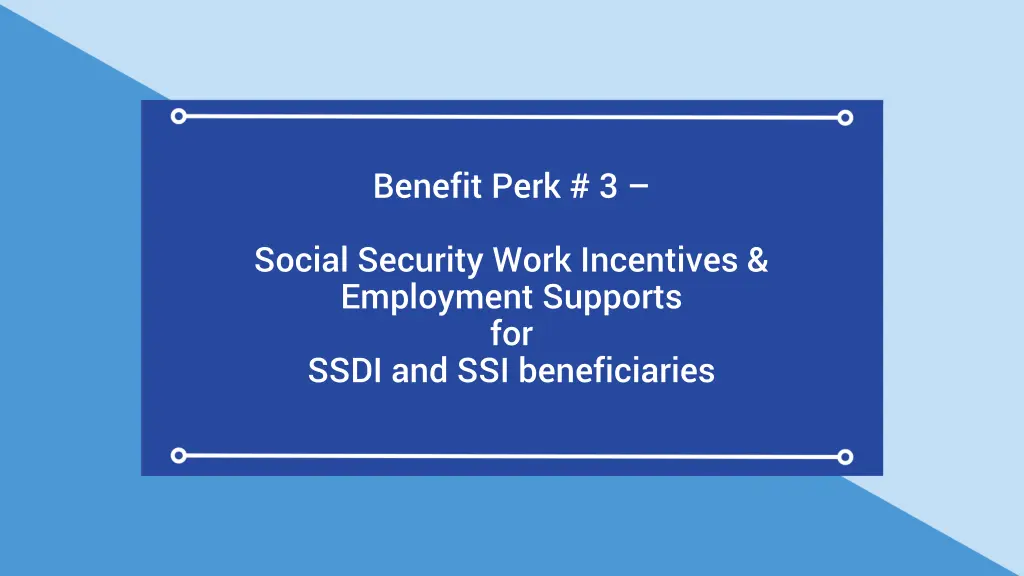 benefit perk 3