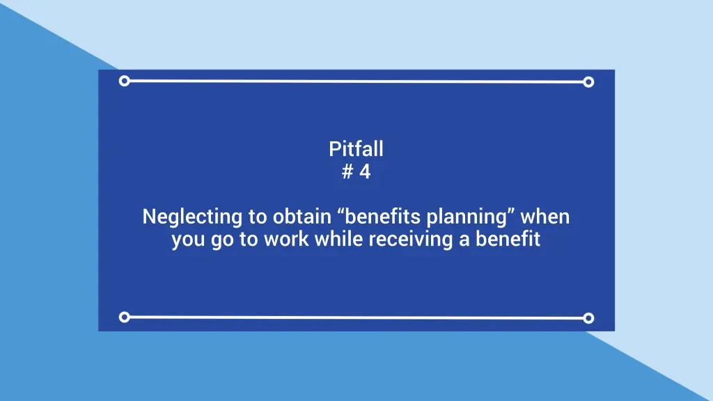 pitfall 4