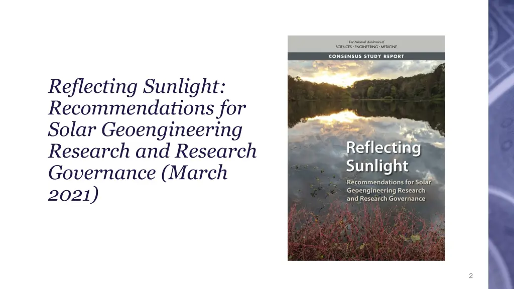 reflecting sunlight recommendations for solar