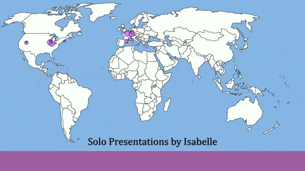 solo presentations by isabelle