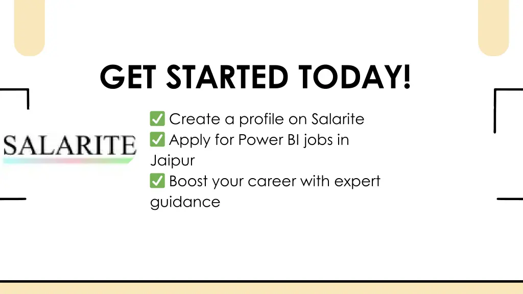 get started today