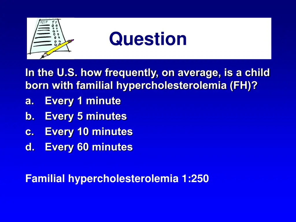 question 1
