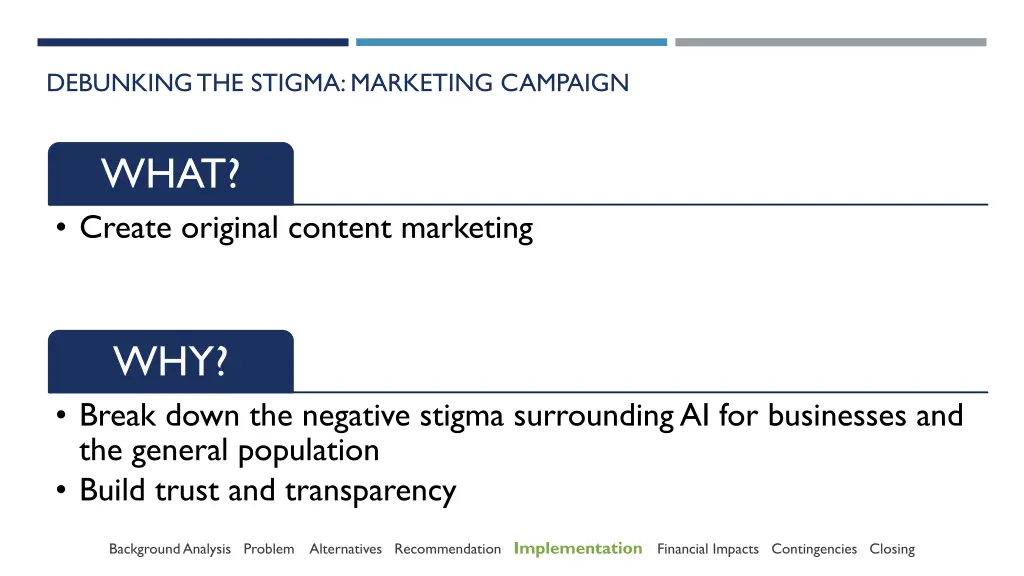 debunking the stigma marketing campaign