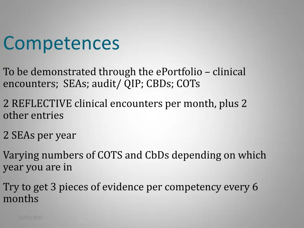 competences