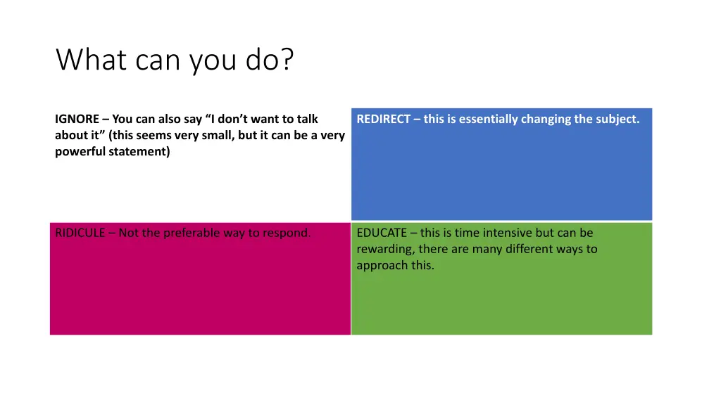 what can you do