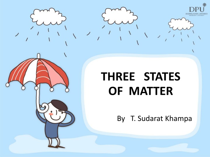three states of matter