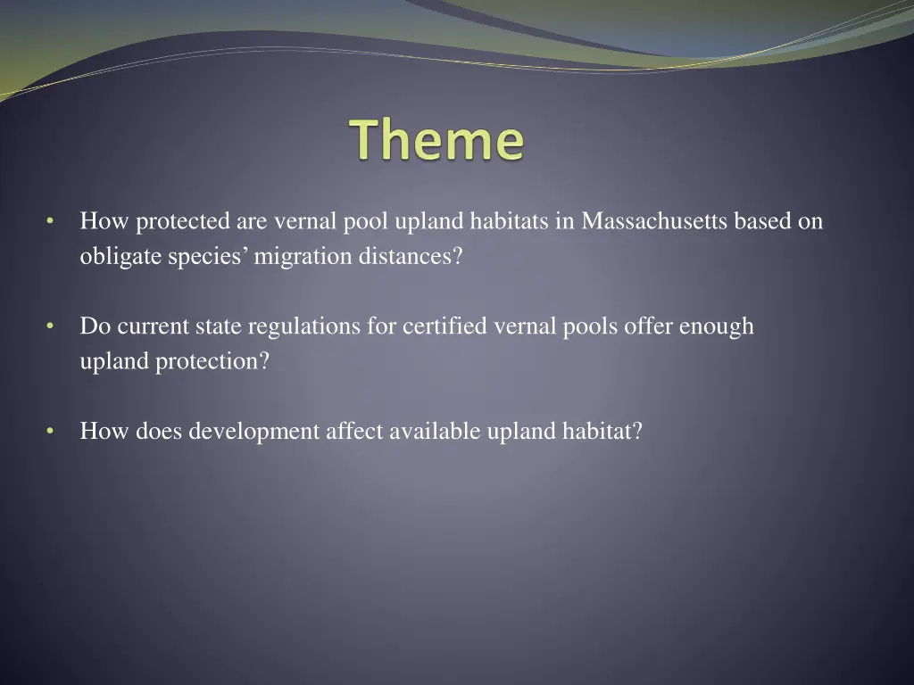 how protected are vernal pool upland habitats