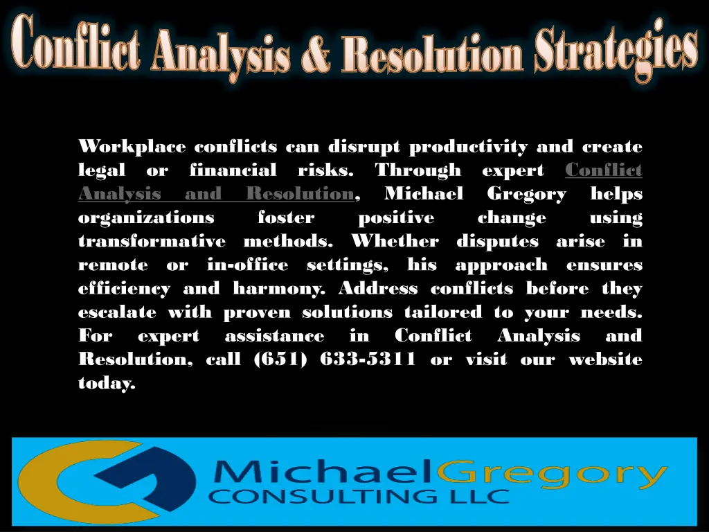 conflict analysis resolution strategies conflict 3