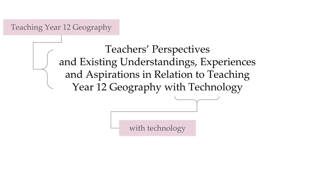 teaching year 12 geography