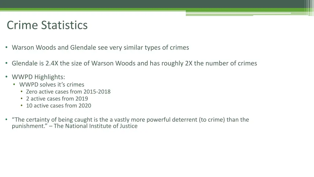 crime statistics