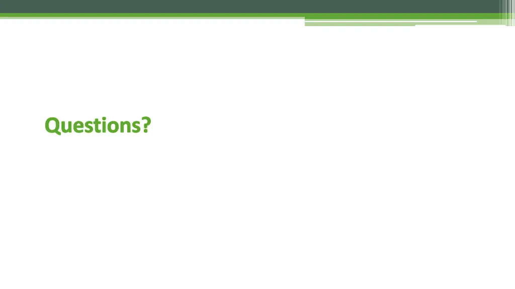 questions