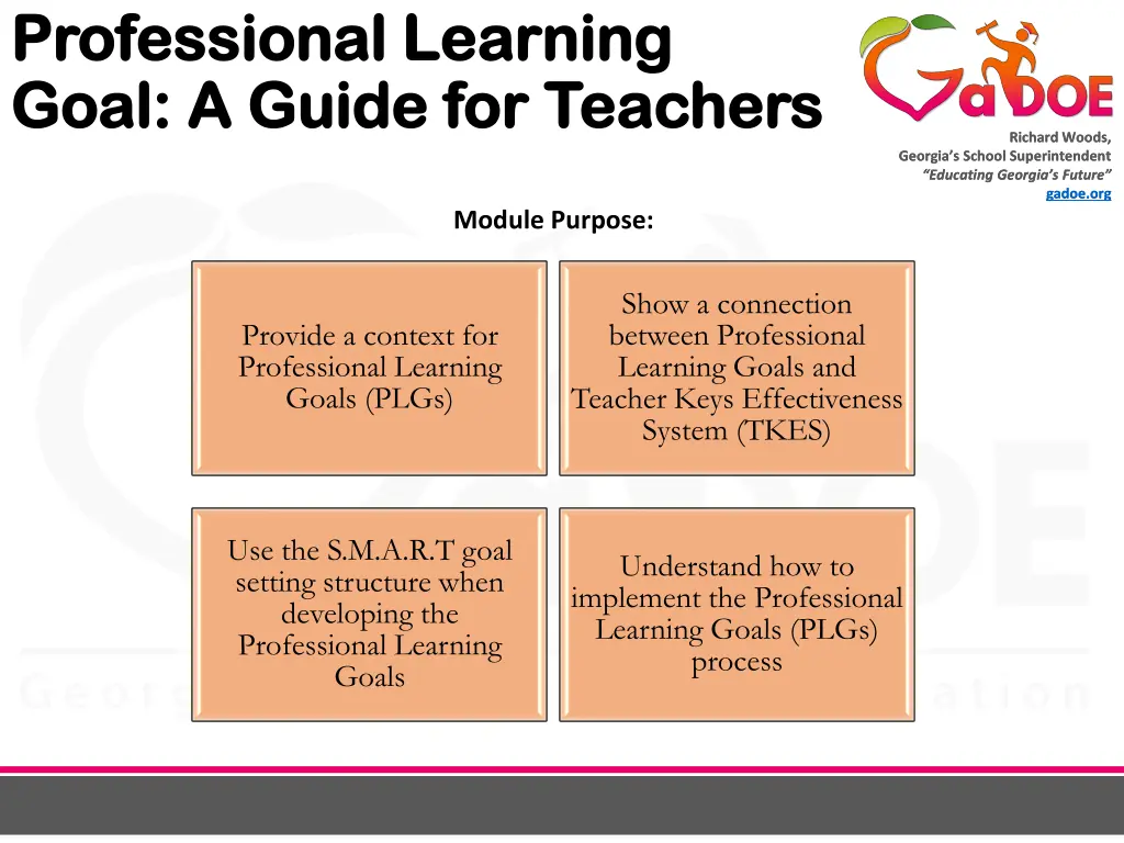 professional learning professional learning goal