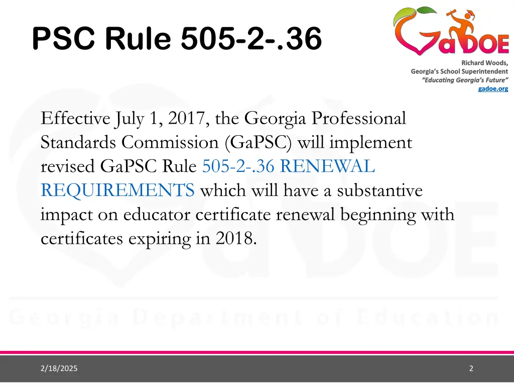 psc rule 505 2 36