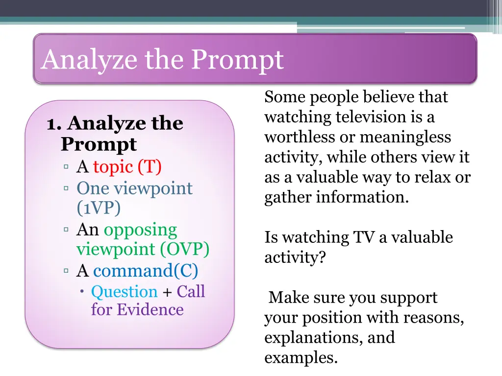 analyze the prompt 3