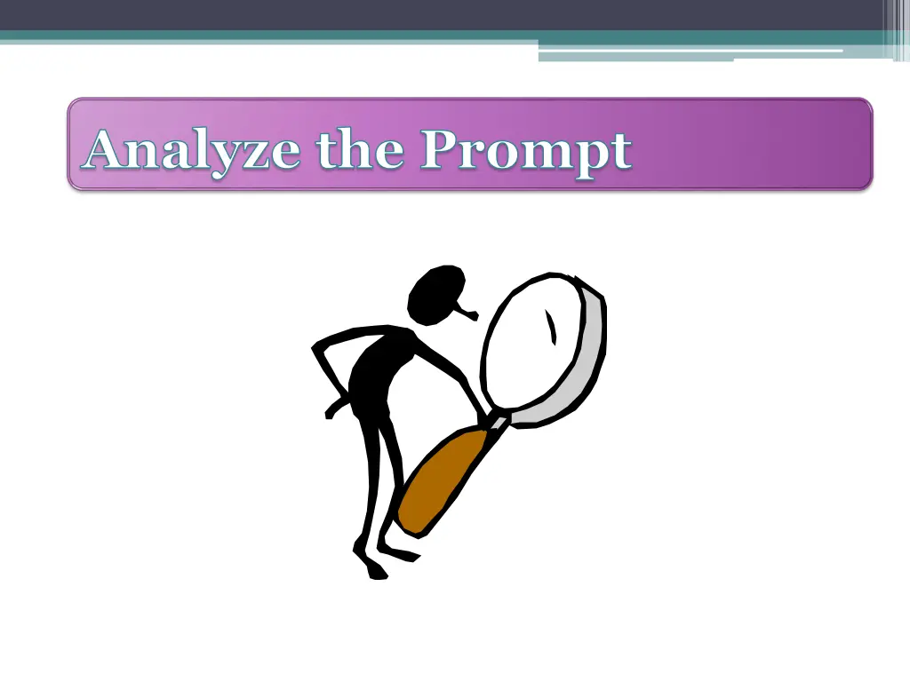 analyze the prompt