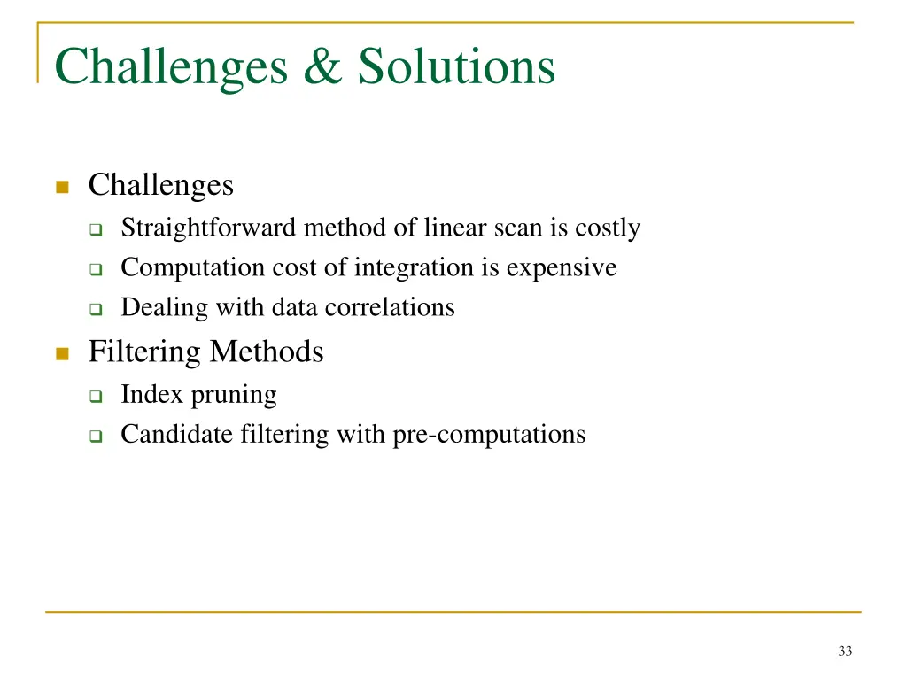challenges solutions