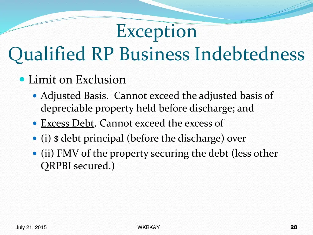 exception 2