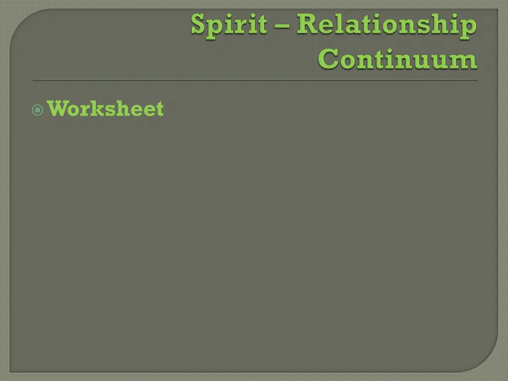 worksheet