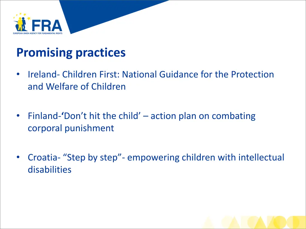 promising practices