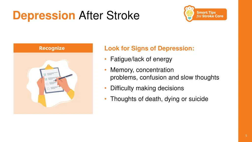 depression after stroke 3