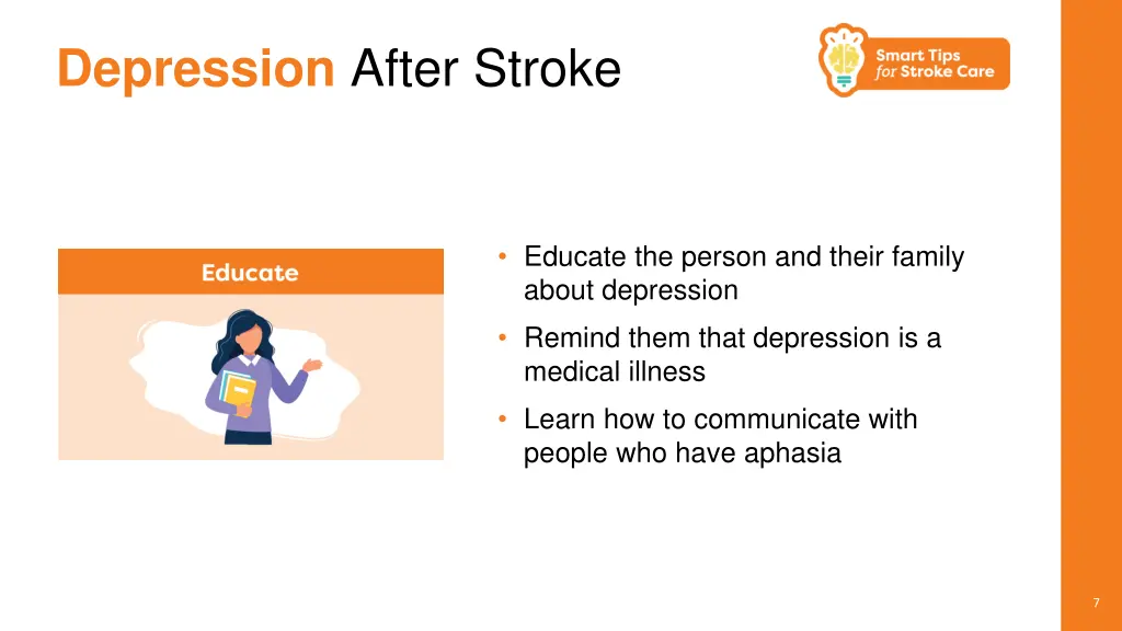 depression after stroke 5