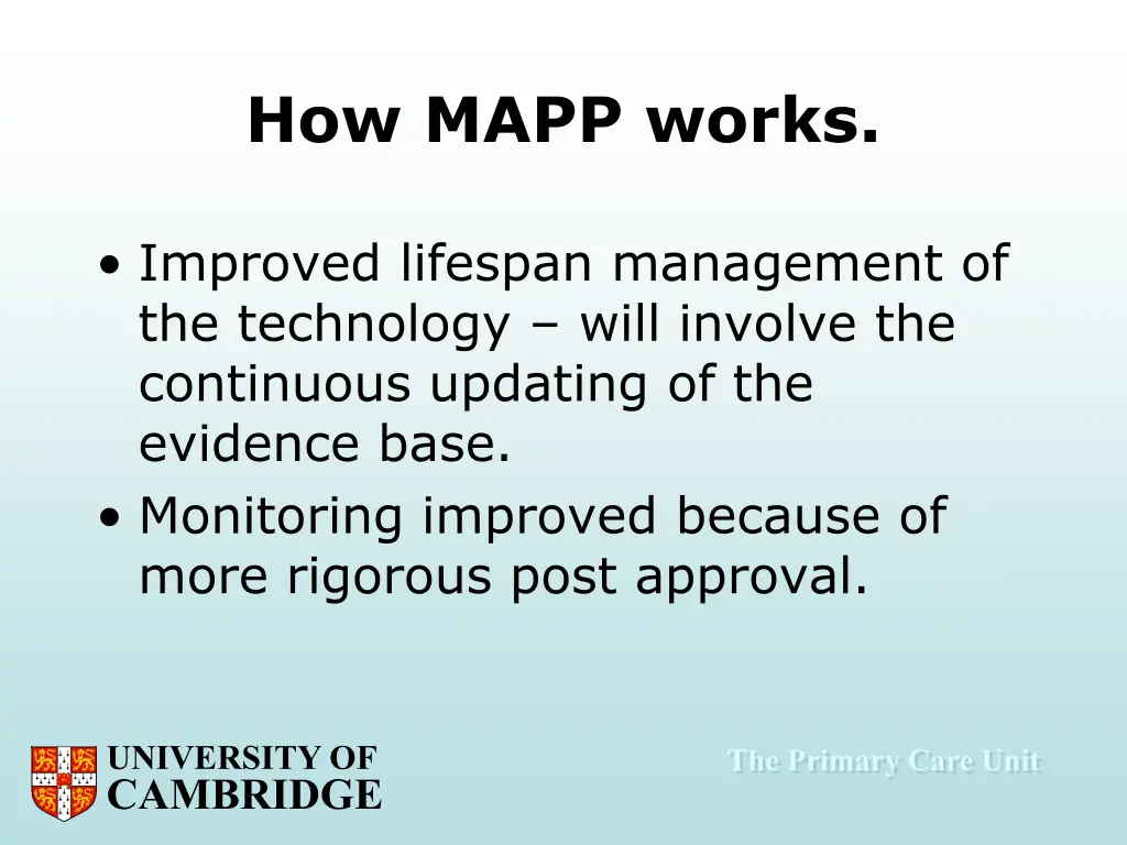 how mapp works
