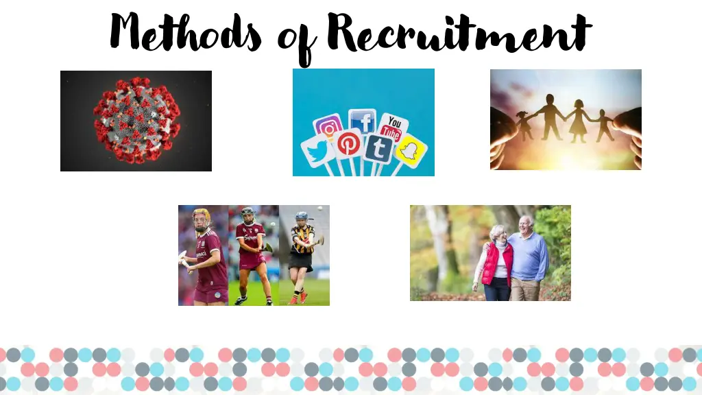 methods of recruitment