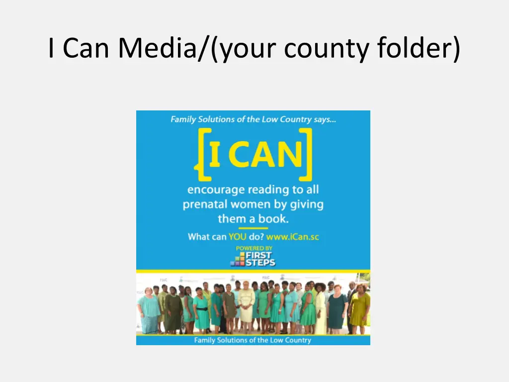 i can media your county folder