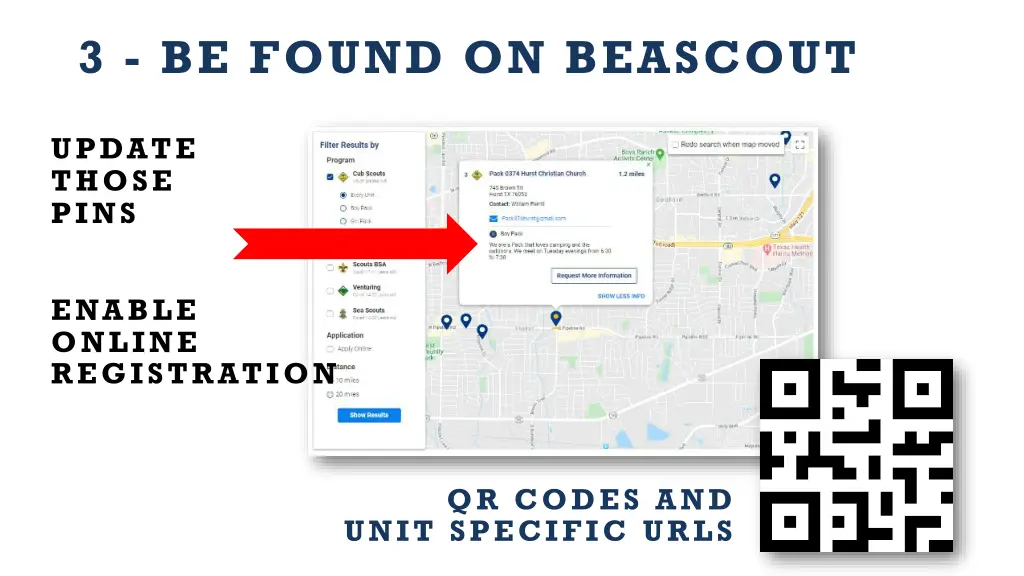 3 be found on beascout