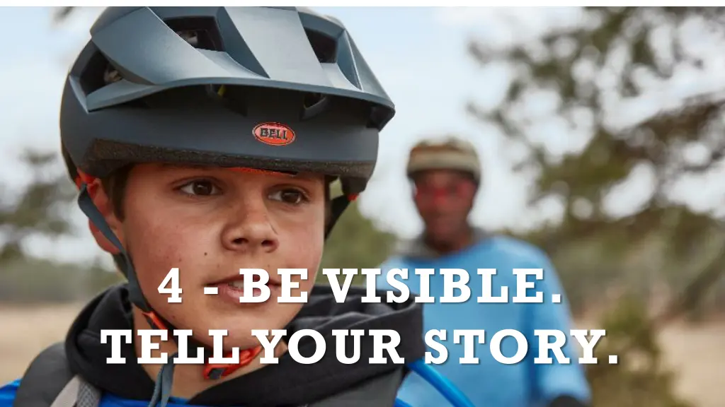 4 be visible tell your story