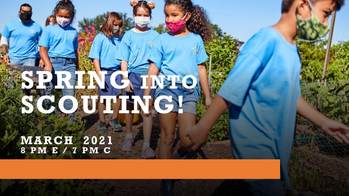 spring into scouting