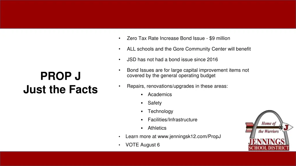 zero tax rate increase bond issue 9 million