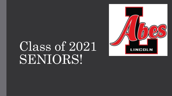 class of 2021 seniors